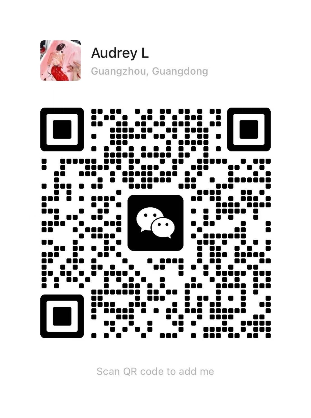 Audrey WeChat QR Code